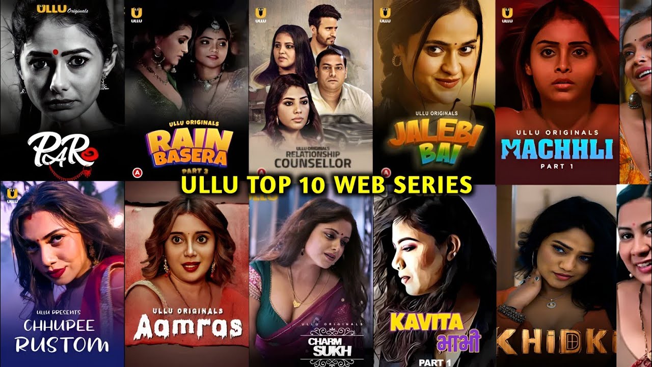 Ullu Top 10 Web Series