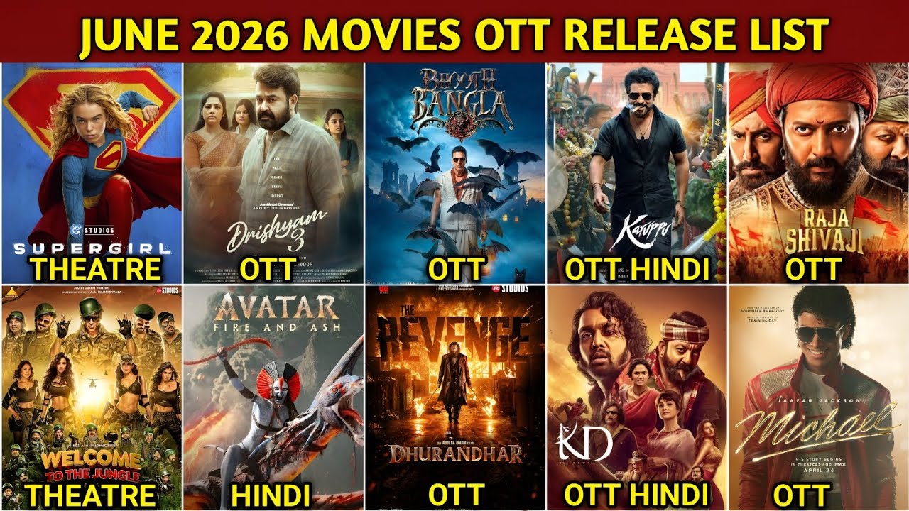 June 2026 OTT Releases
